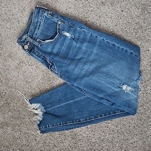 Girls Old Navy O.G. Straight high rise jeans. Size 14 EUC